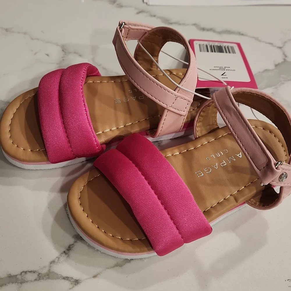 NWT Rampage sandals- 7T